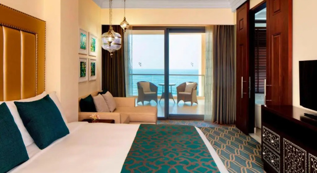 Двухместный номер Deluxe с балконом и с видом на море Ajman Saray, a Luxury Collection Resort, Ajman