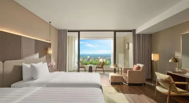 Camera doppia Superior con balcone e con vista Pullman Ninh Binh