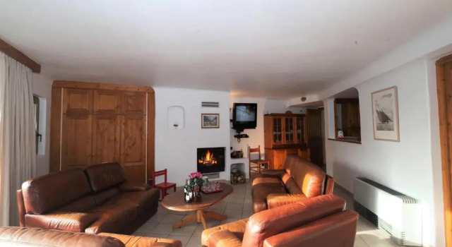 Apartment - 12 rooms - Living room lounge with fireplaces