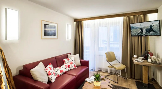 Апартаменты c 1 комнатой с балконом Apartments Butterfly Zermatt