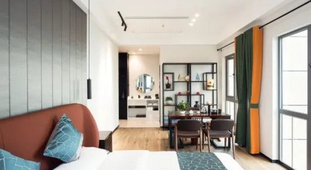 Люкс Deluxe Chongqing Dianliang Sky Hotel (Blu-ray Central Plaza)