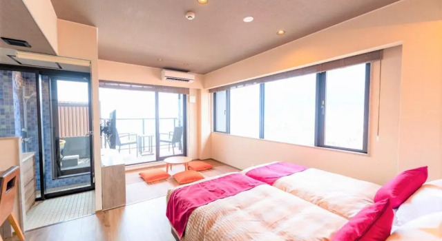 Двухместный номер Standard LiVEMAX RESORT Atami Sea Front