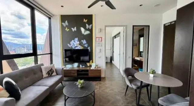 Люкс с видом на город Scarletz Luxury Suites KLCC