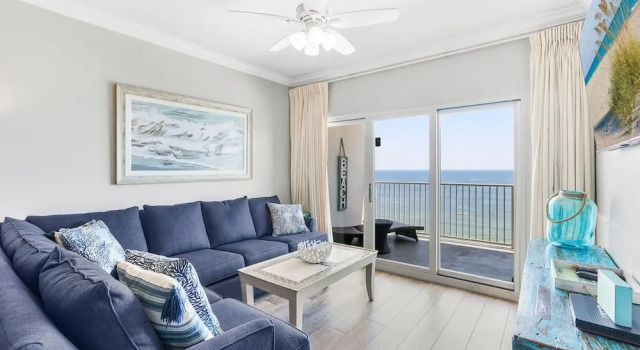 Seawind 1208 Beach Front 3 2 Zero Entry Pool, Забронировать Апартаменты/квартира Галф-Шорс Alabama Gulf, рядом с Парк аттракционов Waterville USA