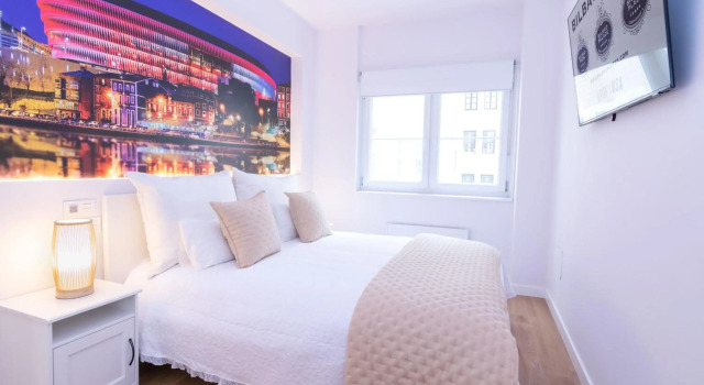 Bilbao Henao Park de Bilbao Suites, en pleno centro con garaje directo, Rezerwuj Hotel Hotele w Baskonia z parkingiem, Parking