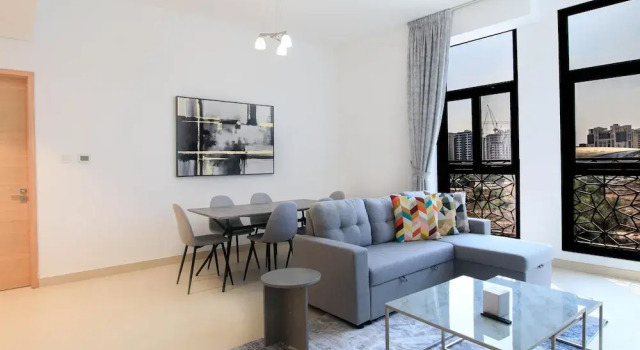 Апартаменты Chic 1BR Iris Amber Al Jaddaf