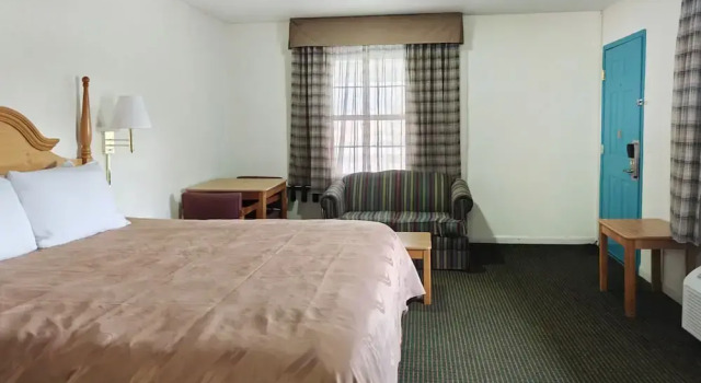 Двухместный люкс Capital O First Heritage Inn Rantoul IL I 57