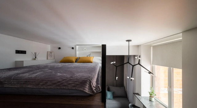 Duplex apartment near the Okruzhnaya metro station, Book Apartment Moscow Russia