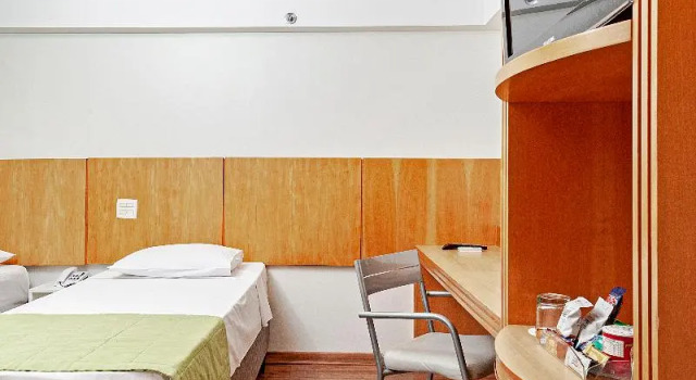 Двухместный номер Standard Slim Hotel São Paulo Congonhas