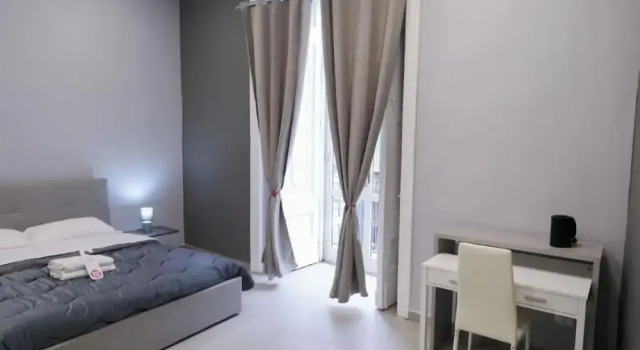 Четырёхместный номер Economy с балконом и с видом на город Residenza esposito