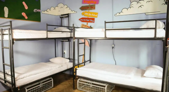 Кровать в общем номере (женский номер) Hostel ROOM Rotterdam