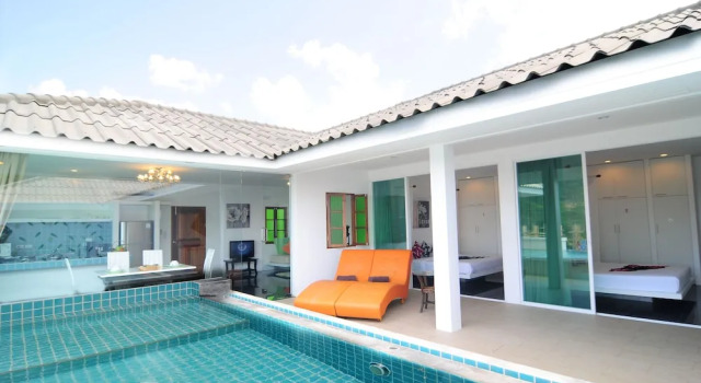 Вилла с 3 комнатами с видом на море Grand Bleu Ocean View Pool Suite