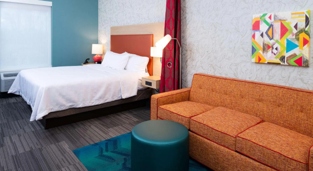 Двухместная студия Home2 Suites By Hilton Charlotte Mooresville, Nc