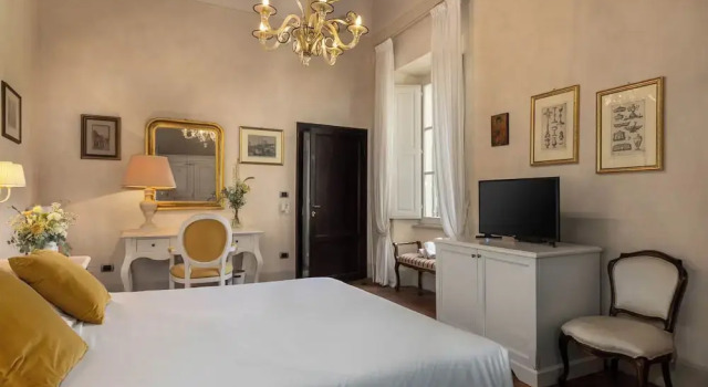 Deluxe double chambre Vue piscine Villa Scorzi - Relais de Charme