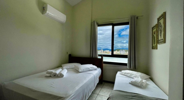 Linda Cobertura Duplex, Pé Na Areia,Vista Linda.