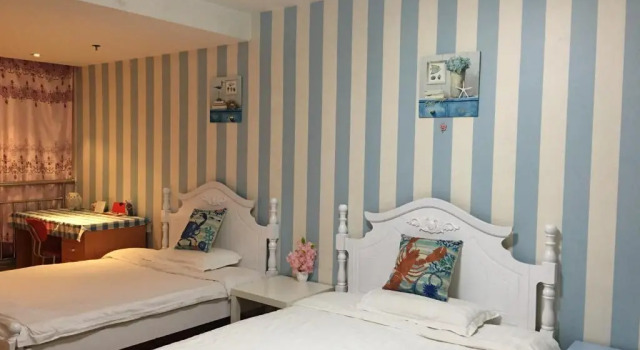 Номер Deluxe Tiandi Huadian Apartment Youlehui