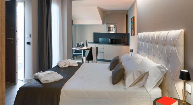Номер Deluxe с видом на море Emerald Hotel Residence Cefalù
