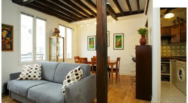 Duplex Gravilliers, Забронировать Отель 3-й округ: Маре Париж, рядом с Станция метро Rambuteau