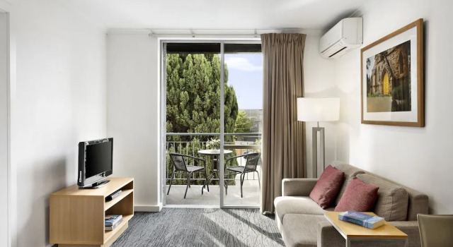 Апартаменты c 1 комнатой с балконом Quest St Kilda Bayside