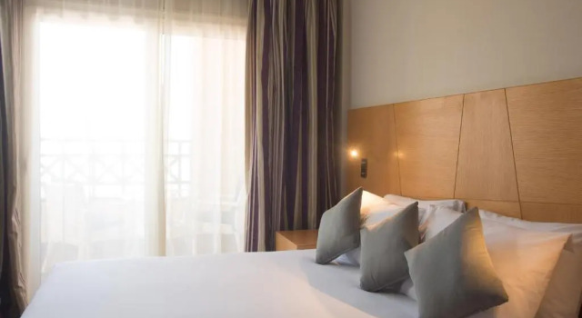 Двухместный номер с частичным видом на море Porto El Jabal Hotel