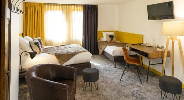 Номер Standard Contact Hôtels Le Savigny & Spa
