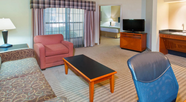Двухместный люкс Holiday Inn Express Hotel & Suites Irving DFW Airport North by IHG