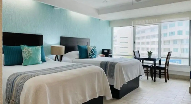 Cancun Studio Overlooking the Lagoon, Rezerwuj Apartament Cancún Quintana Roo