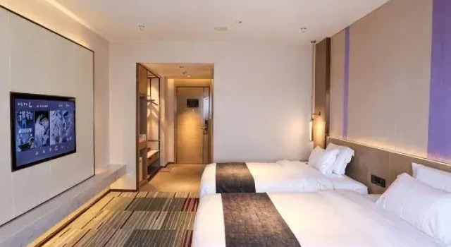 Двухместный люкс Business Lavande Hotel (Nanchang West Railway Station, National Sports Center Metro Station)