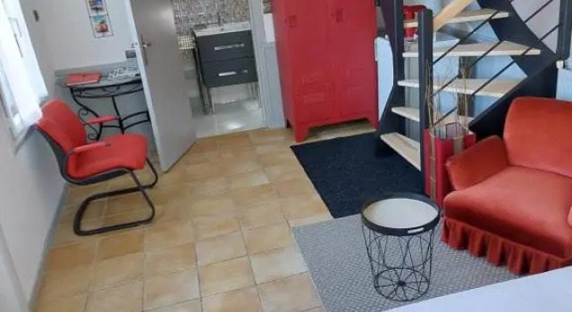 Семейный номер Standard с видом на сад Chambres dHôtes de lIle du Saule