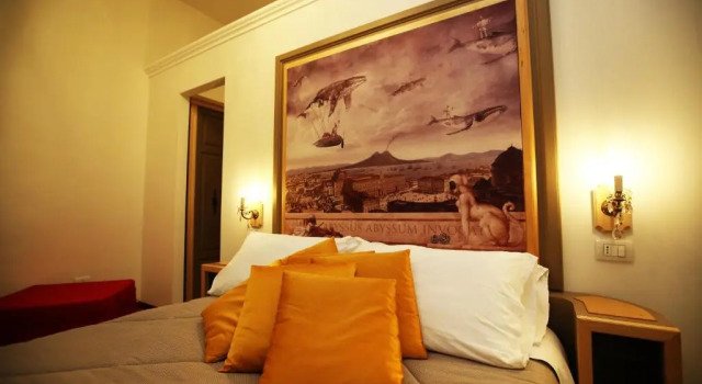 Deluxe Doppel Zimmer mit Balkon La Bella Napoli B&B
