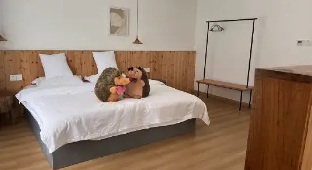 Люкс с красивым видом из окна Jiuhuangshan Weijianshan Homestay
