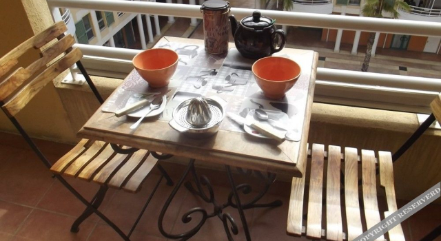 Appartement 4 personnes avec terrasse et parking quartier du Port de Nice