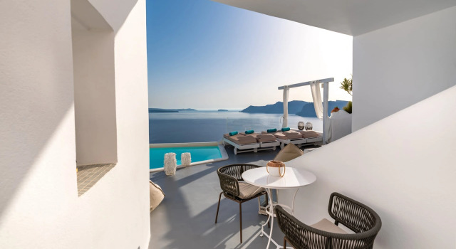 Номер Deluxe Kima Oia Suites