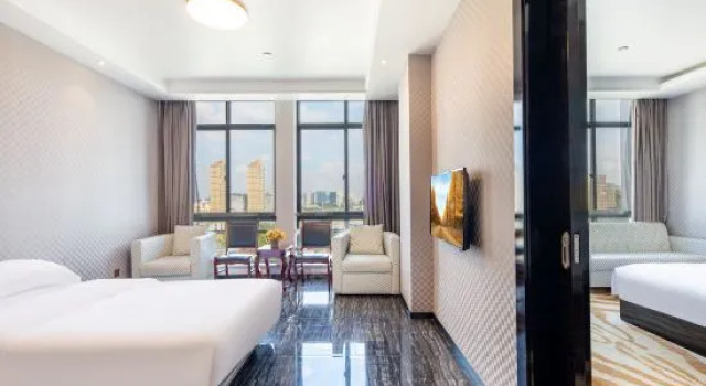 Семейный люкс с видом на город Xulong Hotel