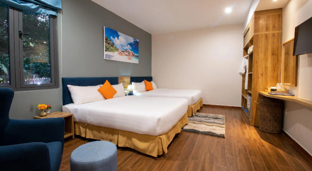 Семейный номер Standard Tom Hill Boutique Resort & Spa - Sea View