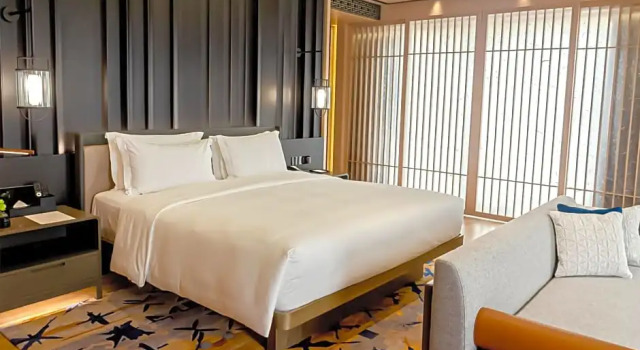 Двухместный люкс Deluxe Hotel Okura Manila at Newport World Resorts