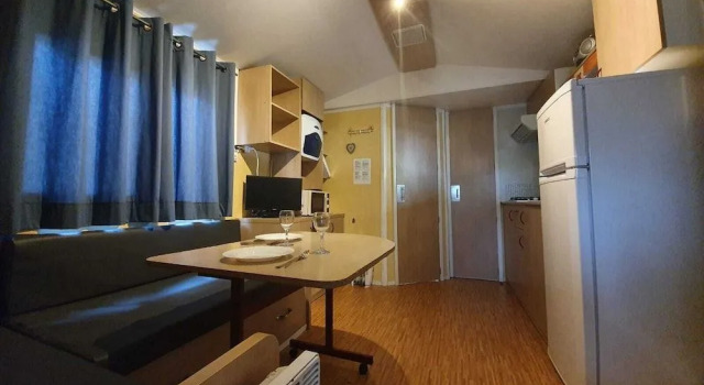 Holiday chalets on Camping River Village