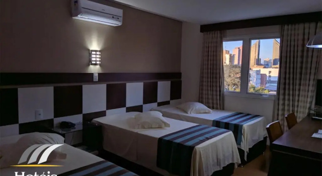 Трёхместный номер Luxury с красивым видом из окна Hotel Maestro Premium Cascavel