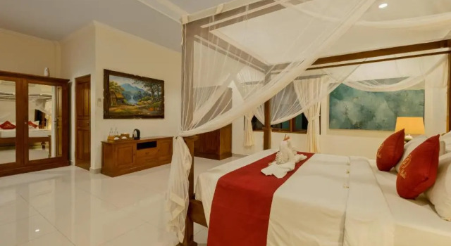 Вилла с бассейном с 2 комнатами Gora House Bali