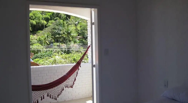 Трёхместный номер Standard с балконом Flat Morro de São Paulo e Casa Blanca