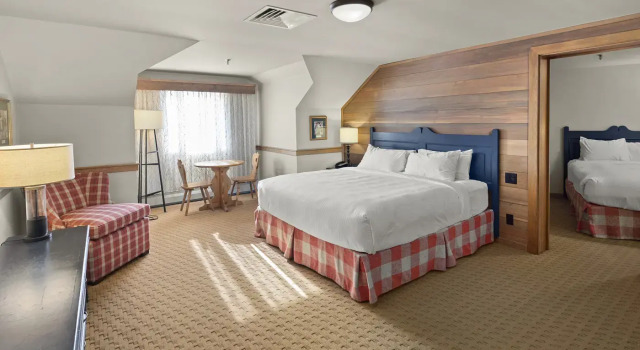 Люкс с красивым видом из окна von Trapp Family Lodge & Resort
