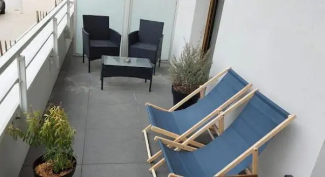 Bel appt neuf - vue mer - terrasse - parking privé, Varaa Huoneisto Dunkerque 