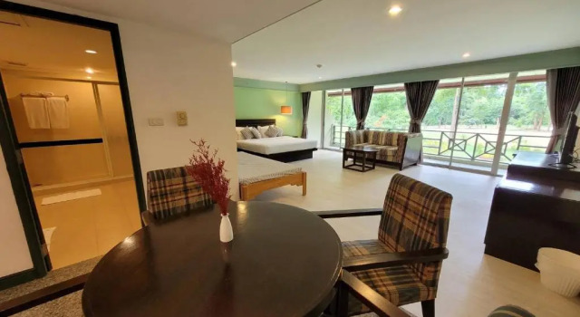 Двухместный номер Deluxe с видом на сад Aekpailin River Kwai Resort