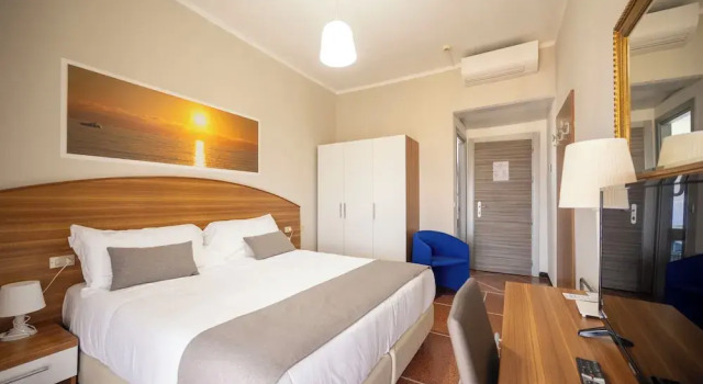 Двухместный номер Superior с балконом и с видом на море Hotel Mediterraneo