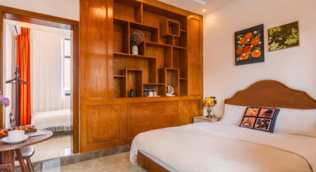 Двухместный люкс Yunqi Shiguang Seaview Resort Homestay (Dali Longkan Wharf Branch)