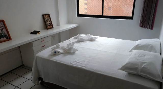 Apartamento a 200m feirinha beira mar