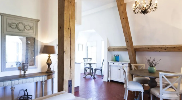 Standard- på loftet værelse Château Les Carrasses