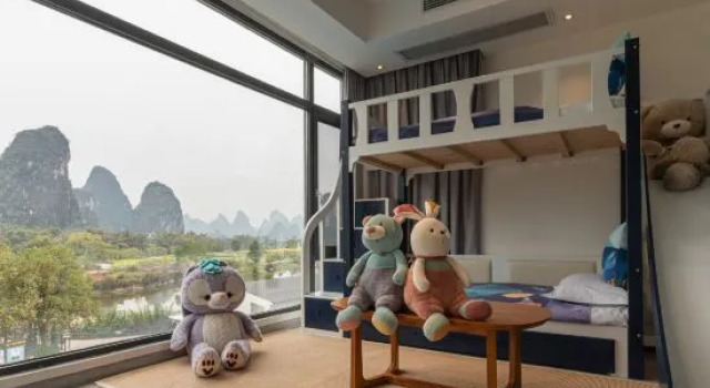 Семейный люкс Ji Yun Resort (Yangshuo Ten-mile Gallery Yulong River)