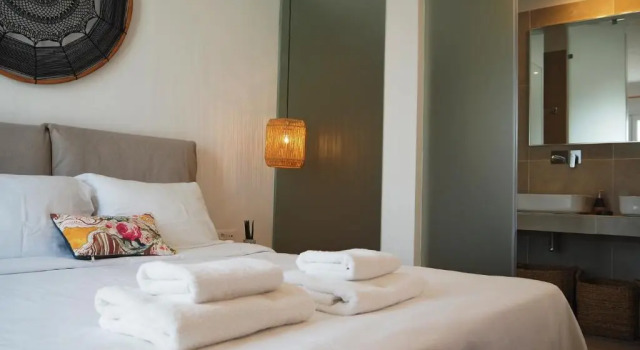 Номер Deluxe с видом на море Adonis Hotel Studios & Apartments