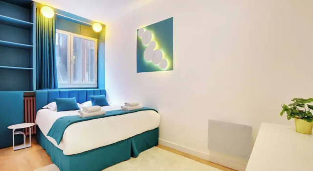 Modern Apartment - 1br/6p - AC - Marais, Забронировать Апартаменты/квартира Париж Иль-де-Франс, рядом с Станция метро Rambuteau